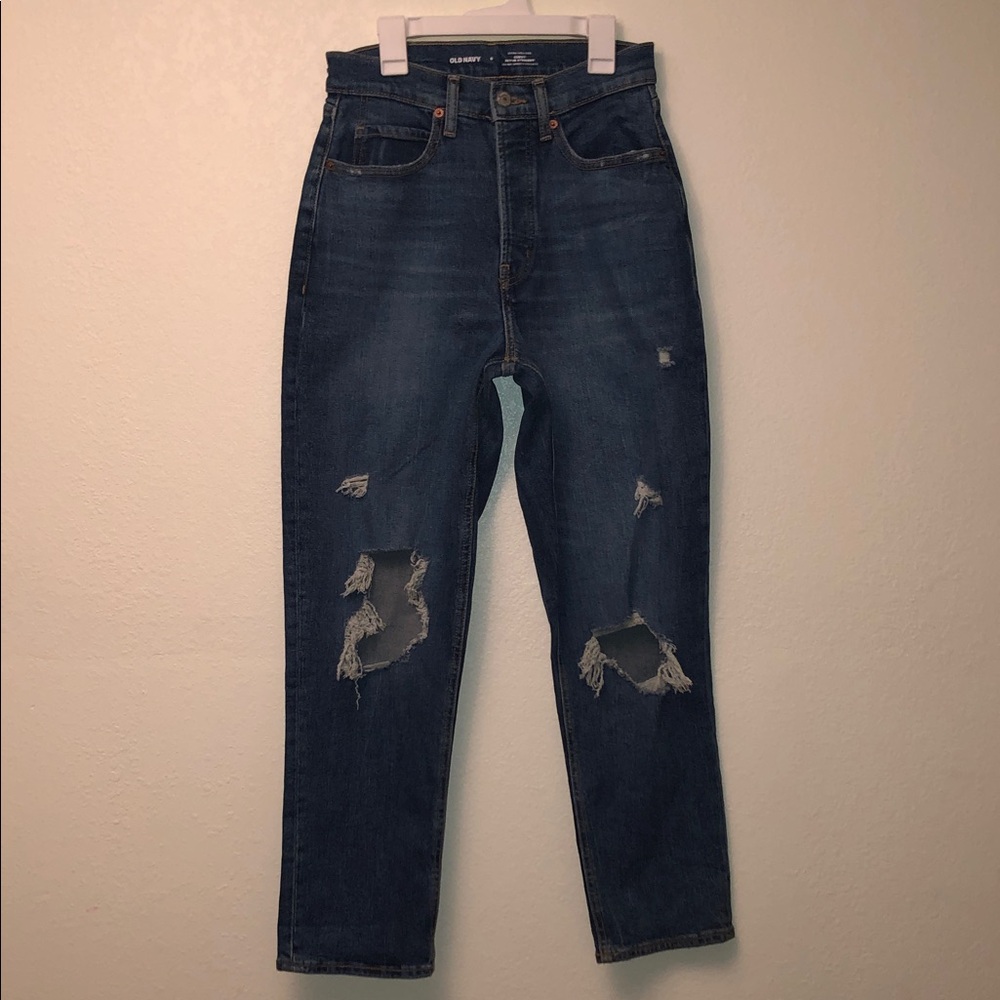 Old Navy Dark Blue Relaxed Jeans